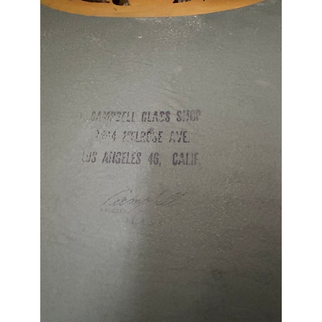 Late 20th Century Venetian Etched/Beveled Glass Mirror. For Sale - Image 10 of 10