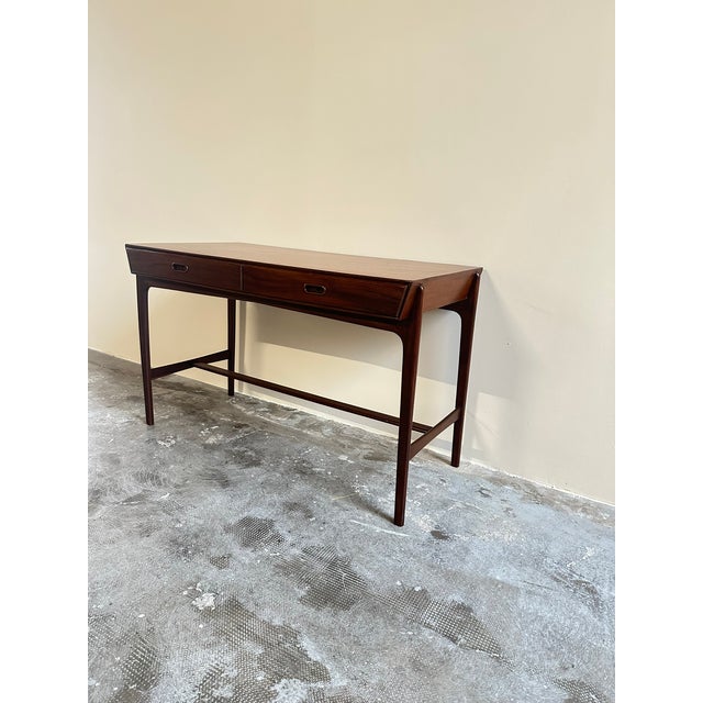 1950s Danish Teak Desk, 1950s For Sale - Image 5 of 14