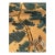 Hand Painted Gold Leaf Wallpaper With Crane & Pine Tree Design, Luxury Chinoiserie Oriental Wallcovering For Sale