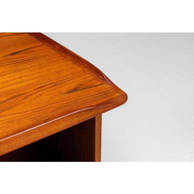 Boomerang Writing Desk Teak by Peter Løvig Nielsen for Løvig, Denmark, 1960 For Sale - Image 13 of 18