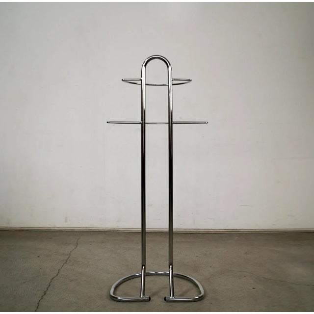 1970s 1970’s Mid-Century Modern Art Deco Chrome Rack / Valet For Sale - Image 5 of 12