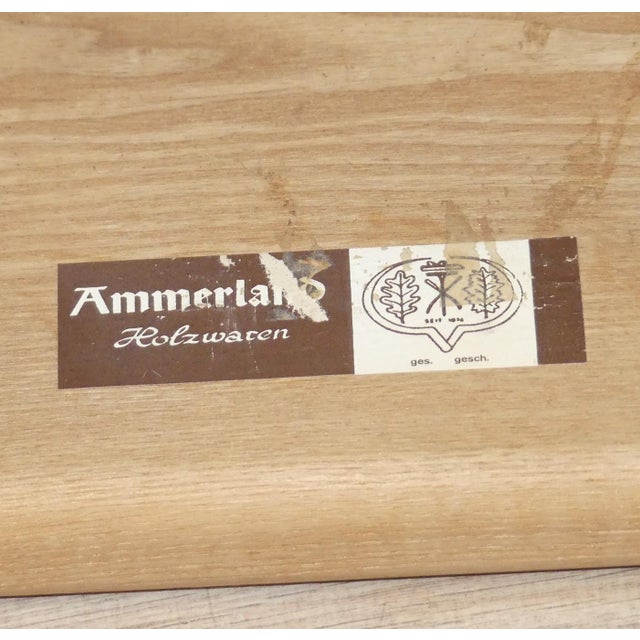 Wood Small Vintage Wooden Three-Legged Milking Stool For Sale - Image 7 of 8