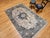 Vintage Indian Silk Rug, Hand-Knotted Geometric Design, 6' x 9' For Sale - Image 4 of 15