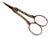 18th Century Sewing Scissors in 18 Karat Yellow Gold For Sale