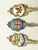 Three sterling silver enameled Canadian souvenir spoons, c.1980’s A good looking set of spoons, all marked sterling...