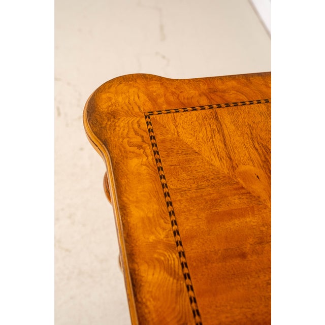 Brown French Louis XVI Style Walnut Finish Sideboard For Sale - Image 8 of 18