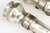 Antique Silvered Glass Wall Candle Sconces—A Pair For Sale - Image 4 of 7