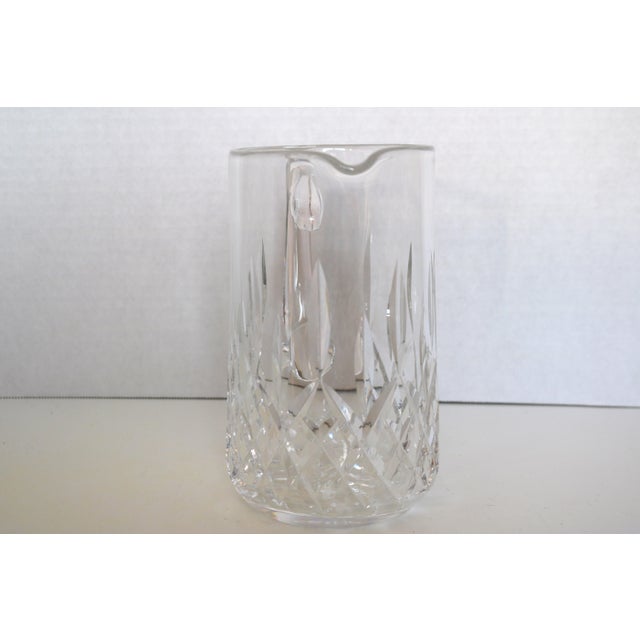 Waterford Crystal Late 20th Century Waterford Lismore Beverage Pitcher For Sale - Image 4 of 6