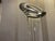 Aseda Glasbruk Vintage Mid-Century Hand Blown Clear Glass Bullicante Bud Vase For Sale - Image 4 of 10