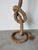 1990s Vintage Audoux Minet Style Coastal Organic Sculptural Rope Knot Floor Lamp For Sale - Image 5 of 17