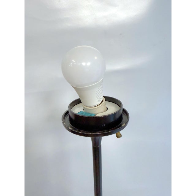 1960s Bill Curry Mushroom Floor Lamp for Laurel For Sale - Image 9 of 10