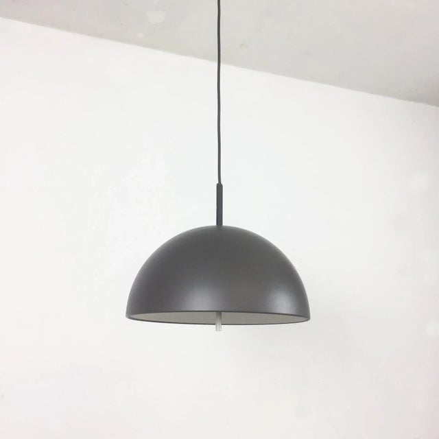 Black Brown Metal Bubble Hanging Light by Rolf Krüger for Staff Lights, Germany, 1970s For Sale - Image 8 of 11