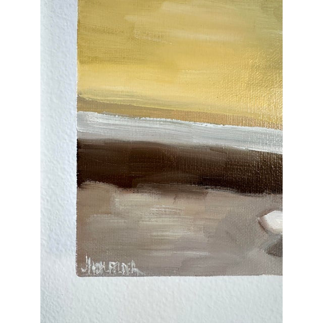 Light Yellow "I Am Woman" Original Modern Painting, by Jennifer Hohlfelder For Sale - Image 8 of 8