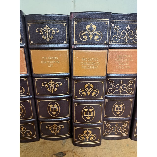 Set of 6, 1990s Oxford Companion Easton Press 6 Volumes For Sale In New York - Image 6 of 16