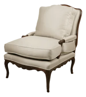 A Louis XV Style Oversized Bergere 20th Century