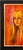 Mid-Century Modern Vintage Mid-Century Expressionist Oil Painting Portrait of a Blonde Woman by Z Pintel, Framed For Sale - Image 3 of 16