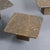 Brown Fossile Nesting Tables, Switzerland, 1970, Set of 3 For Sale - Image 8 of 17