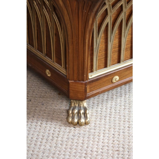 1990s Vintage Walnut Chest, 1990s For Sale - Image 5 of 14