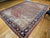 Antique Persian Mahal Sultanabad Rug, Hand-Knotted Wool, Geometric Pattern, 10x13, Brick Red & Ivory For Sale - Image 4 of 16