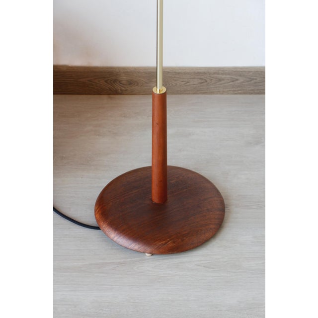 Mid-Century Modern Vintage Teak Floor Lamp, 1960s For Sale - Image 3 of 17