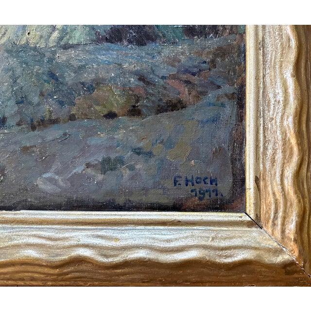 Franz Xaver Hoch, Lichtes Hoch, 1910, Munich-Based Artist Between Art Nouveau and Impressionism For Sale - Image 8 of 14
