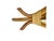 Mid-Century Organic Bamboo and Rattan Fish-Shaped Mirror, France, 1950s For Sale - Image 9 of 11