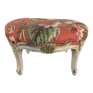 Antique French Footstool For Sale