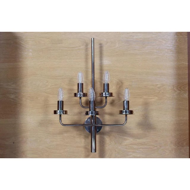 Mid-Century Modern Purple Light V-169/5 Glasses Wall Scone by Hans-Agne Jakobsson for Hans-Agne Jakobsson Ab Markaryd, Sweden, 1960s For Sale - Image 3 of 7