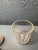 1960s Pair of Gilt Metal Rope & Tassel Votive Holders With Glass Inserts For Sale - Image 4 of 4