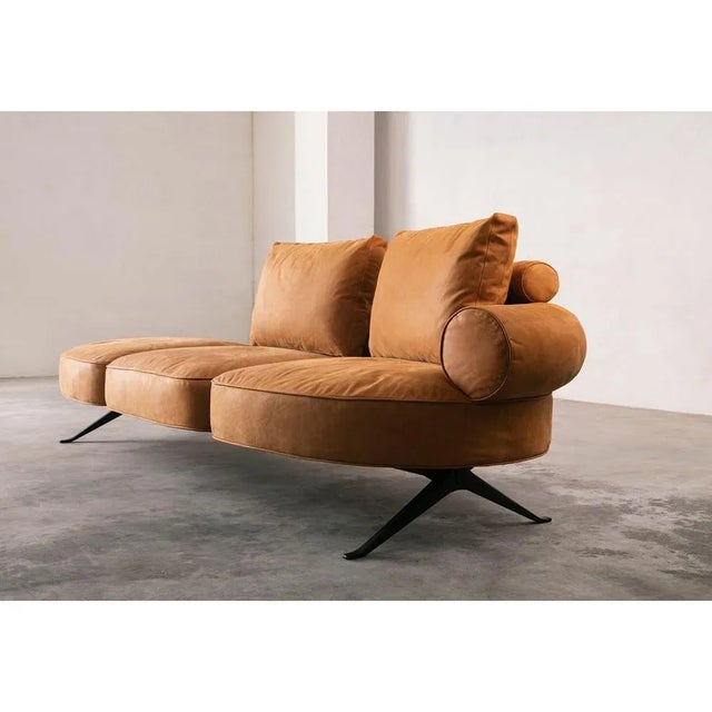 Gold Luizet Modular Sofa by Luca Nichetto For Sale - Image 8 of 13