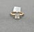 Metal Late 20th Century 1.53 Ct Certified Diamond Ring Size 7 For Sale - Image 7 of 9