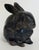 Mid 20th Century Vintage Bronzed Metal Crouching Bunny Rabbit Figure For Sale - Image 5 of 6