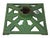 Mid 20th Century Vintage Cast Iron Green European Christmas Tree Stand For Sale - Image 5 of 5