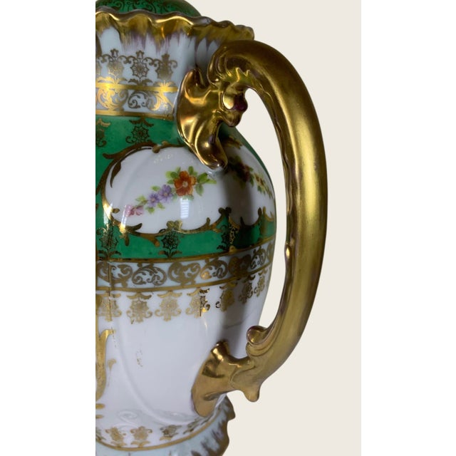 Antique 19th C Royal Vienna Chocolate Pot Decorated W/ Artists & Sculptor Scene For Sale In Philadelphia - Image 6 of 8