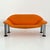 Orange Sofa by Burkhard Vogtherr for Hain & Tohme, 1980s, in Good conditions. Designed 1980 to 1989 I have official proof...