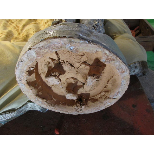 Large Mid Century Italian Ceramic Grenadier Sculpture For Sale - Image 13 of 15