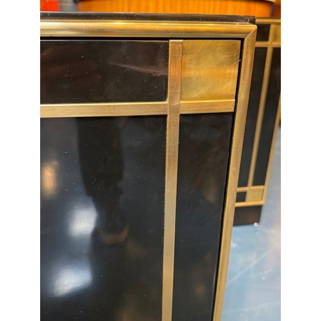 Early 21st Century Pair Pierre Cardin Manner Side Tables For Sale - Image 5 of 5