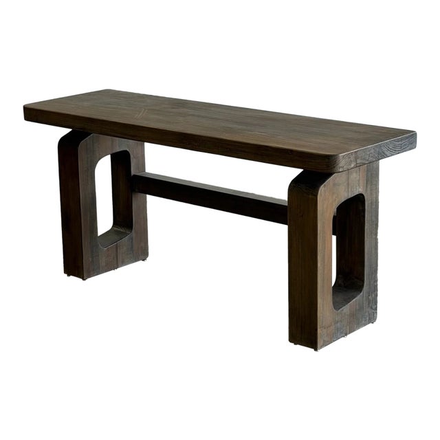 Contemporary Geometric Console For Sale