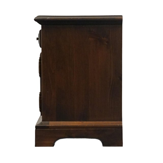 Kling Colonial Solid Pine Rustic Americana 26" Cabinet Nightstand 32-5016-205 For Sale - Image 12 of 15