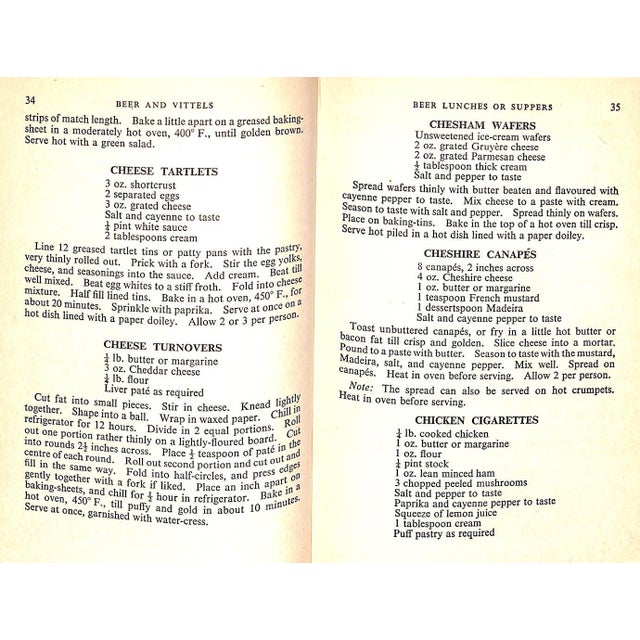 White "Beer and Vittels" 1955 Craig, Elizabeth For Sale - Image 8 of 12