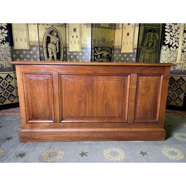 Ministers Desk with Walnut Boxes For Sale - Image 6 of 7