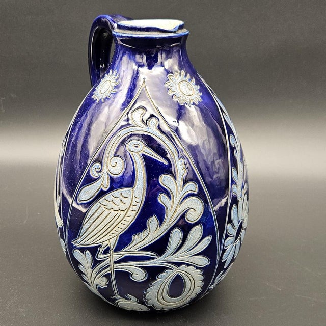 Vintage French Ceramic Handle Jug, 1970s For Sale - Image 3 of 5