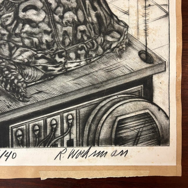 Figurative Ralph Warman “Stuff for f.g.” 4/40 Signed For Sale - Image 3 of 7