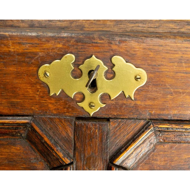 English Buffet Secretary in Oak, 1920s For Sale - Image 11 of 14