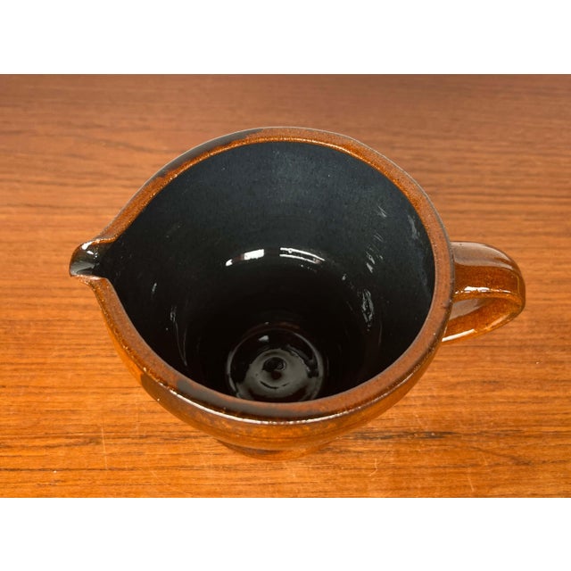 Mid-Century Modern German Studio Pottery Jug Vase by Siegfried Gramann for Töpferhof Römhild, 1960s For Sale - Image 11 of 16