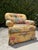 English Vintage Sherrill Floral Upholstered Swivel Lounge Chair For Sale - Image 3 of 12