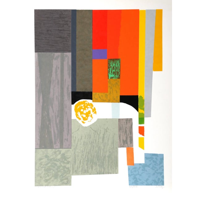 Abstract Expressionism Cape Cod Interior, Seong Moy Screen Print For Sale - Image 3 of 3