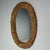 Early 21st Century Hollywood Regency, Large Oval Wall Mirrors, Carved Giltwood, Leaf Motif, 21st C. For Sale - Image 5 of 10