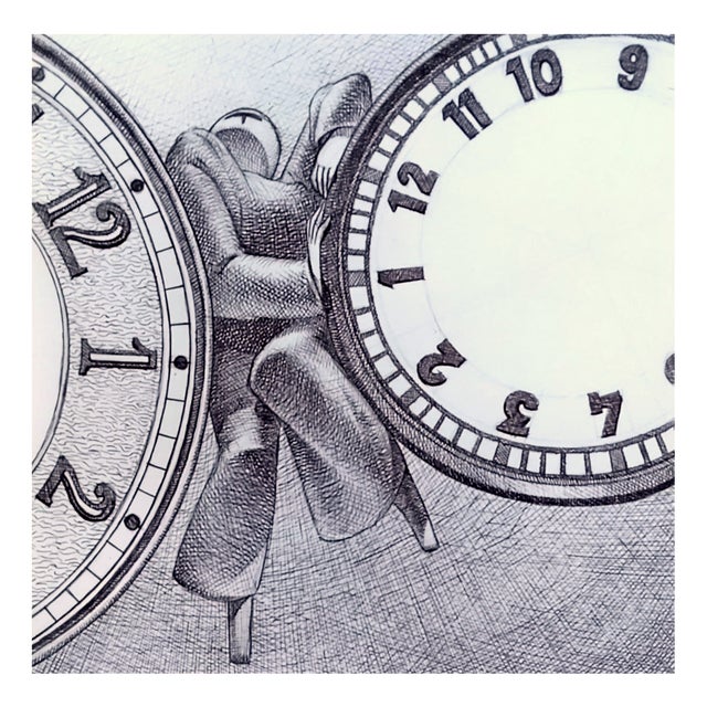 Cesare D'Antonio, Time Is Running Out, Paper For Sale