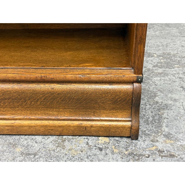 Globe-Wernicke Four Stack Barrister Bookcase, Circa 1930's For Sale - Image 12 of 12